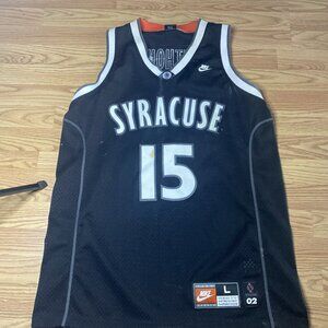 Nike Team Carmelo Anthony Syracuse University Size L Basketball Jersey Stains